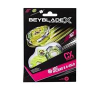 cavernedesjouets Coffret toupie - pour Beyblade x Arc Wizard r 4-55lo cx - Set toupie + Lanceur - Type Endurance + 1 Carte