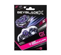 cavernedesjouets Coffret toupie - pour Beyblade x Dark Perseus b 6-80w cx - Set toupie + Lanceur - Type défense + 1 Carte
