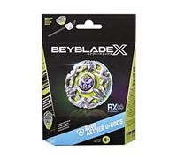 cavernedesjouets Coffret toupie - pour Beyblade x Ring Aether 0-80ds BX - Set toupie + Lanceur - Type défense + 1 Carte
