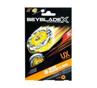 cavernedesjouets Coffret toupie - pour Beyblade x Wand Wizard 5-70db UX - Set toupie + Lanceur - Type Endurance + 1 Carte