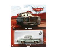 cavernedesjouets Coffret Voiture pour Cars : Andy vaporlock - Set véhicule Miniature Brune + 1 Carte Tigre