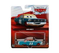 cavernedesjouets Coffret Voiture pour Cars Mario andretti - Set véhicule Miniature + 1 Carte Tigre