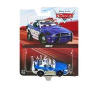 cavernedesjouets Coffret Voiture pour Cars Mike 07 shériff - Set vehicule Miniature avec Carte Tigre