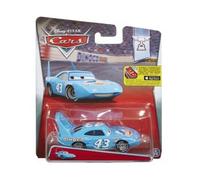 cavernedesjouets Coffret Voiture pour Cars Strip Weathers allias The King - Set véhicule Miniature + 1 Carte Tigre