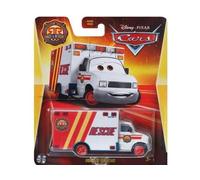 cavernedesjouets Coffret Voiture pour Cars Voiture Ambulance Morgan Martins - Set véhicule Miniature et 1 Carte Tigre