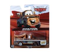 cavernedesjouets Coffret Voiture pour Cars Voiture Martin avec Pancarte - Set véhicule Miniature + 1 Carte Tigre