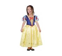 cavernedesjouets Déguisement blanche-neige robe luxe royal taille 3/4 ans costume fille - panoplie deluxe enfant