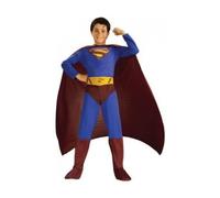 cavernedesjouets Déguisement pour super-man 5 à 7 ans - costume garçon super heros - panoplie enfant - carnaval anniversaire ou fete - super hero