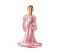 cavernedesjouets Déguisement princesse rose fille 7-9 ans (robe cerceau) - costume - panoplie - anniversaire - fête