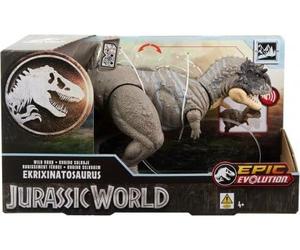 cavernedesjouets Dinosaure ekrixinatosaurus 30cm - articulé et Rugissement - pour Jurassic - Dino Epic Evolution - Set Animal préhistorique + Carte
