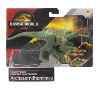 cavernedesjouets Dinosaure Rebirth archaeornithomimus - Jurassic Combat extrême Dino 19 cm - Set Animaux préhistorique + 1 Carte Offerte