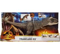 cavernedesjouets Dinosaure t-Rex Morsure Extreme 55 cm - articulé et sonore - pour Jurassic - Dino Tyrannosaurus Rex - Set Animaux préhistorique et Carte Tigre