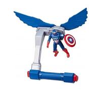 cavernedesjouets Figurine America 10 cm : Commande de vol - Personnage articulée - DC - Jouet garçon suoer héros + Carte Tigre