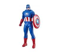 cavernedesjouets Figurine Captain America 15 cm - Super Heros - Personnage articulé DC - Set Jouet Garcon + 1 Carte Animal