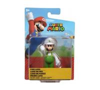 cavernedesjouets Figurine Luigi de feu 7 cm pour Mario - Set Figurine Collection avec 1 Carte - Enfant