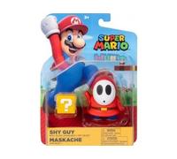 cavernedesjouets Figurine pour Mario : maskache avec Bloc - Set Figurine articule Collection 7 cm et Carte Tigre - Enfant