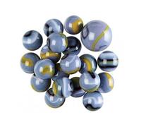 cavernedesjouets Filet Billes Enfant Oeil de vipere, Collection Serpent - lot 20 Billes + 1 calot - Rare, Collector - Jeu Recreation - Set Jouet