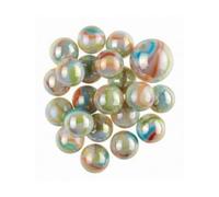 cavernedesjouets Filet panamerican 20 Billes 16 mm et 1 calot 25 mm - lot Billes Enfant, colorees et Classiques - Collection et Jeu - Set Jouet et 1 Carte