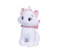 cavernedesjouets Grande Peluche Chat Blanc Marie 55 cm - Set Doudou Licence Enfant aristochats + 1 Carte Tigre - Animal - Heros