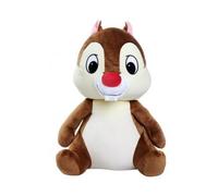 cavernedesjouets Grande Peluche ecureuil tac 50 cm - Set Doudou XL Collection tic et tac + Carte Animal - Enfant
