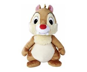 cavernedesjouets Grande Peluche ecureuil tac 55 cm - Set Doudou XL Collection tic et tac + 1 Carte Offerte - Enfant