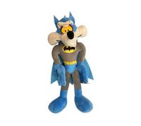 cavernedesjouets Grande Peluche Loup vil Coyote 65 cm - Set Doudou XL Enfant + Carte Animal - pour Looney Tunes Collection Super héros