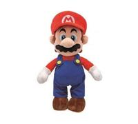 cavernedesjouets Grande Peluche pour Mario 50 cm - Plombier Mario - Set Doudou Classique Enfant + Carte Animal
