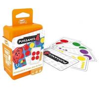 cavernedesjouets Jeu de Cartes de Voyage Puissance 4 - Version française - Set Jeu de Societe Enfant avec 1 Carte Tigre