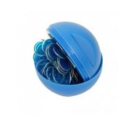 cavernedesjouets Kit Loto Bingo 2 en 1 Couleur aleatoire - 1 Boite Boule magnetique avec 100 pions - Jeu, ramasse Rangement - Chance