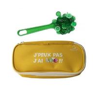 cavernedesjouets Kit Loto magnetique 3 en 1 - Baton ramasse jetons + 100 pions Transparents + Trousse - Bingo, quine - Set Accessoires Jeu et 1 Carte