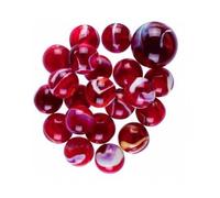 cavernedesjouets Lot 20 Billes + 1 calot Iguane - Collection Reptiles - Billes en Verre Enfant - Jeu Plein air, Recreation - Set Jouet et Carte Animal