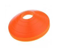 cavernedesjouets Lot 8 plots de marquage Souple Orange Ø18,6cm - disques, coupelles - Set Sport, Entrainement, Delimitation + Carte Tigre