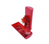 cavernedesjouets Loto Boite magnetique Baton + 100 pions de marquage Rouge - kit Bingo ramasse et Rangement - Set Accessoires Joueur + Carte