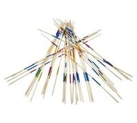 cavernedesjouets Mikado XXL en Bois 90 cm de Long - Jeu Plein air geant - Set Jeu de société Famille avec Carte Offerte- Enfant et Adulte