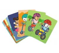 cavernedesjouets Mon Premier Jeu de Mistigri 25 Grandes Cartes pour t'choupi - Jeu de Paires tchoupi et lalou - des 3 Ans - Set Jouet educatif + Carte Animal