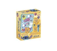 cavernedesjouets Pack recharge pour stitch atelier stickers fun 250 pieces - autocollants pour tampon - kit creation - set jeu enfant et carte