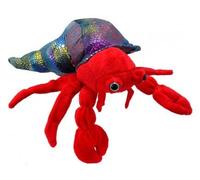 cavernedesjouets Peluche Bernard l hermite 29 cm - Doudou Animaux Marins - Set Aquatiques + Carte Animal