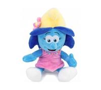 cavernedesjouets Peluche Bouton d'or schtroumpfette 33 cm - Set Doudou Enfant Collection schtroumpf avec 1 Carte Tigre