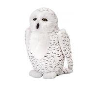 cavernedesjouets Peluche couchette Blanche 18cm - Set Doudou Enfant Oiseau avec Carte Tigre - garçon - Fille - Adulte