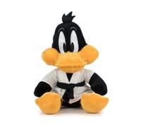 cavernedesjouets Peluche Daffy Duck 34 cm - Doudou Canard Noir + Carte Tigre - Enfant - nouveauté