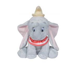 cavernedesjouets Peluche Dumbo l Elephant Gris 17 cm - Doudou Classic - Doudou Enfant, Bebe - Set Jouet + Carte Tigre