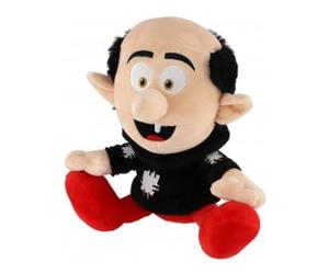 cavernedesjouets Peluche gargamel 33 cm - Set Doudou Enfant Collection schtroumpf avec 1 Carte Tigre