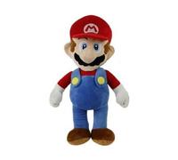 cavernedesjouets Peluche géante Mario 90 cm - pour Mario : Grand Plombier - Set Doudou Enfant XXL avec Carte Animal