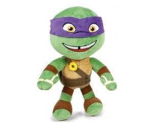 cavernedesjouets Peluche géante pour Tortues Ninja Violet : Donatello 60 cm - Grande - Set Doudou XL Turtles avec Carte Animal - Jouet garçon