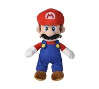 cavernedesjouets Peluche Mario 31 cm - Plombier - Set Doudou Classique Enfant avec Carte Animal