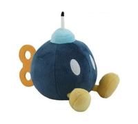 cavernedesjouets Peluche Mario : bob-omb 29 cm - Doudou Classique Licence Enfant - Set pour Mario avec Carte Offerte