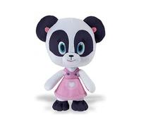 cavernedesjouets Peluche Panda Pat Pat 20 cm - Amis de Oui-Oui - Set Doudou Enfant avec Carte Offerte