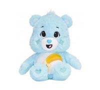 cavernedesjouets Peluche pour bisounours Bleu Etoile et Arc en Ciel Jaune - touronchon 30 cm - Set Doudou Enfant + Carte Offerte - Ours et nouveauté