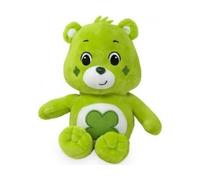 cavernedesjouets Peluche pour bisounours touchanceux Vert avec Trefle a Quatre Feuille 28 cm - Doudou Enfant avec Carte Animal - Ours - nouveauté