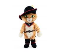 cavernedesjouets Peluche pour Chat potté 33 cm - Doudou Collection - Set Jouet Enfant + 1 Carte Tigre